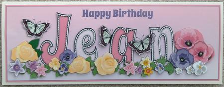 Flower Blossom Jean Large Dl by Linda Short