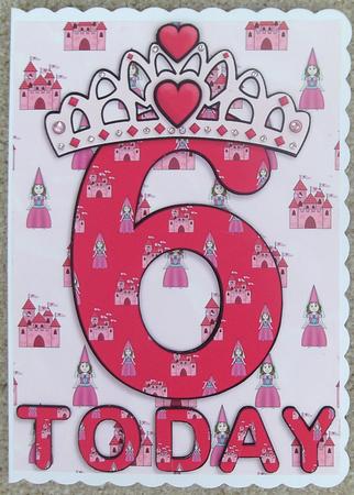 Six Today Princess A5 by Linda Short