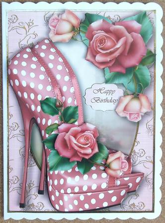 The Eccentric Shoes & Downton Roses by Linda Short