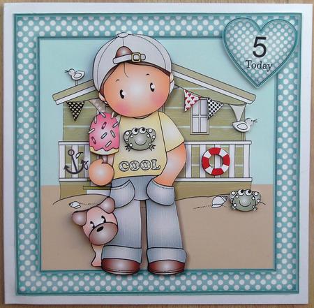 Andy at the Beach Mini Kit by Linda Short
