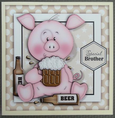 Piggin' Cheers Mini Kit by Linda Short