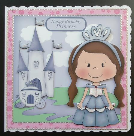 Little Princess Mini Card Kit - Two by Linda Short