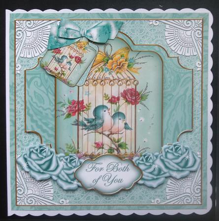 Birdcage Both of You Special 8in Tag N' Envelope Kit by Linda Short