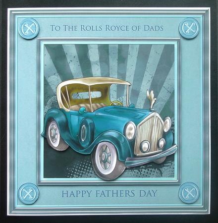 Blue Car Mini Kit by Linda Short