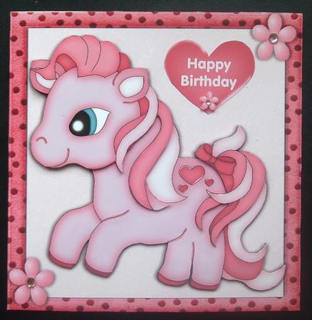 My Little Pink Pony 8x8 Mini Kit by Linda Short