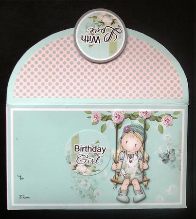 Chloe on Swing Money Wallet by Linda Short