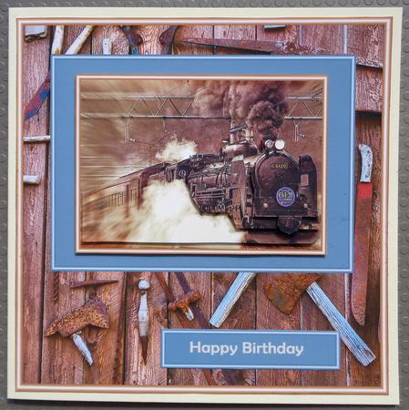 The Old Toolshed - Locomotive by Linda Short