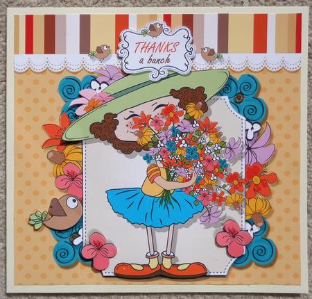 Thanks a Bunch Decoupage Mini Kit by Linda Short