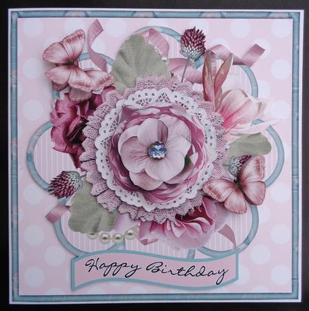 Birthday Posy Topper by Linda Short