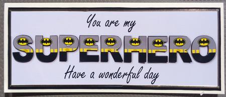 Superhero Batman by Linda Short