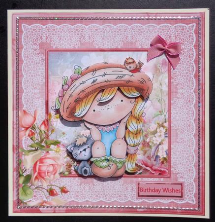 Izzy with Her Little Bird Mini Kit by Linda Short