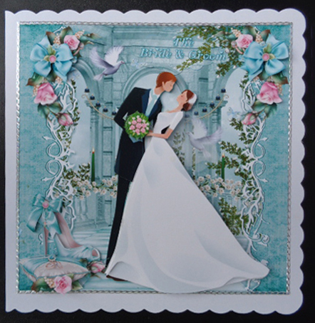 First Kiss Bride and Groom Mini Kit by Linda Short