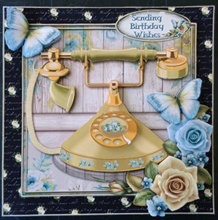 Floral Phone by Linda Short