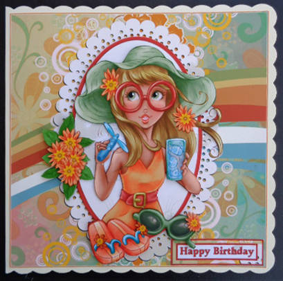 8x8 Sweet Summer Mini Kit by Linda Short