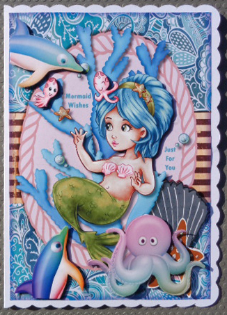 Under the Sea Topper & Insert by Linda Short