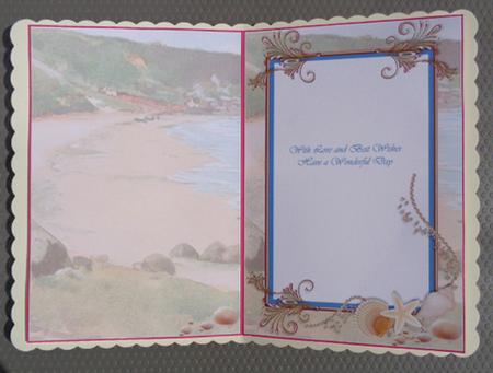 Walk Along the Beach Insert by Linda Short