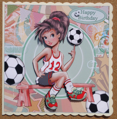 8x8 Tomboy Soccer Star Mini Kit by Linda Short