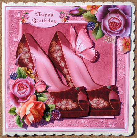 Deep Red Shoe Mini Kit by Linda Short