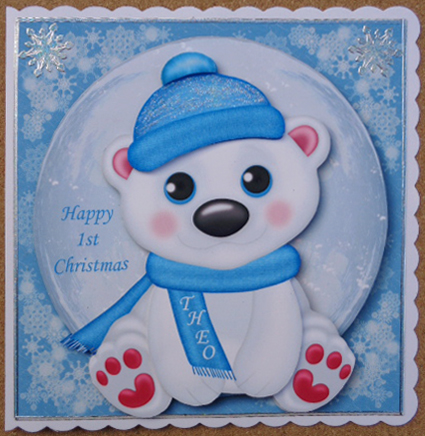 Christmas Polar Bear Mini Kit by Linda Short