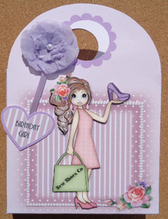 New Shoes Emma Large Gift Bag by Linda Short