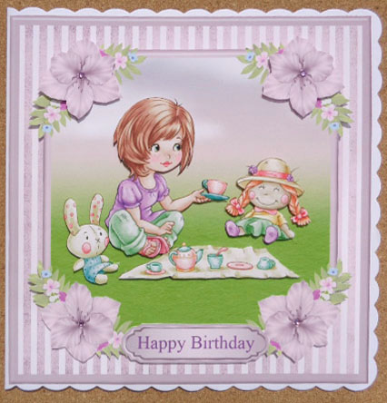 Picnic Topper & Decoupage by Linda Short