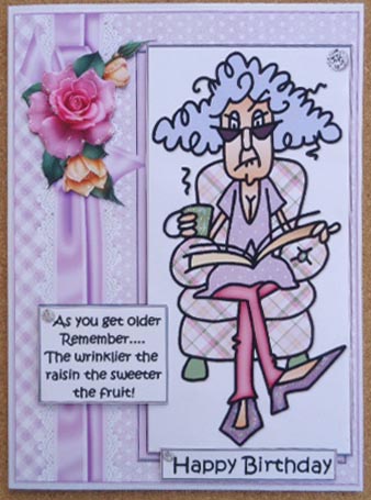 Stella is a Sweet Fruit Quick Card by Linda Short