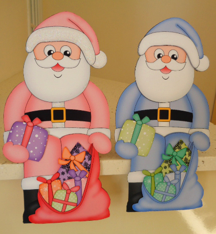3D on the Shelf Card Kit - Christmas Santa's Sack by Linda Short