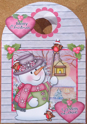 Chilly with Lamp Large Gift Bag by Linda Short