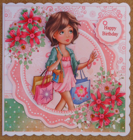 8x8 Girls Love to Shop Mini Kit by Linda Short