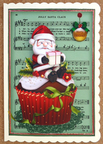 Jolly Santa Qs by Linda Short