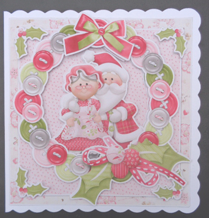 Mr&mrs Santa by Linda Short