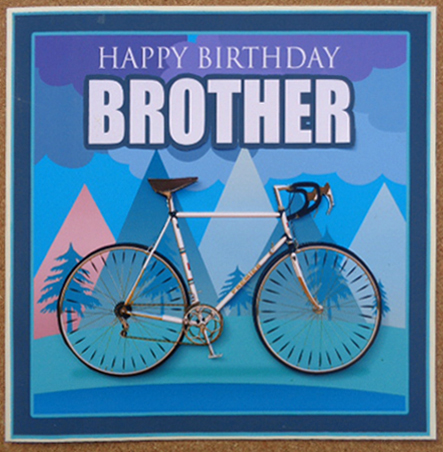 Bicycle Birthday Mini Card Kit by Linda Short