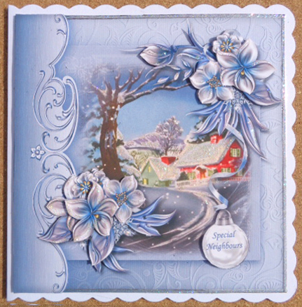 Winterview Ice Bleu 4 by Linda Short