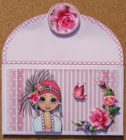 Flapper Emma Money Wallet by Linda Short