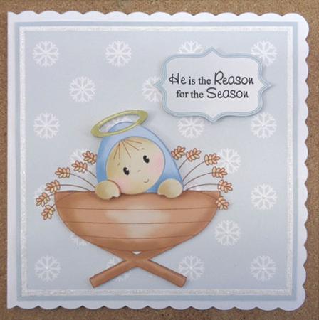 He is the Reason Christmas Card by Linda Short