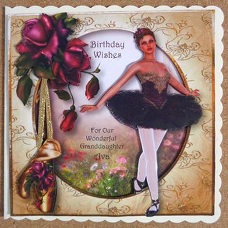 Purple & Golden Ballet Beauty by Linda Short