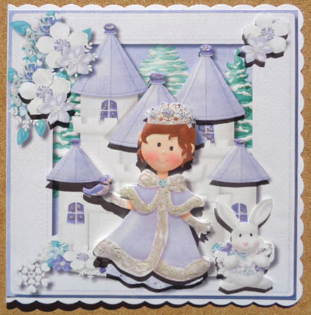 8x8 Mini Kit, Beautiful Snow Princess by Linda Short