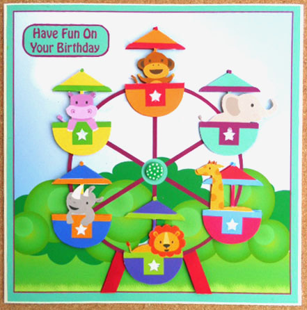 The Ferris Wheel Mini Card Kit by Linda Short