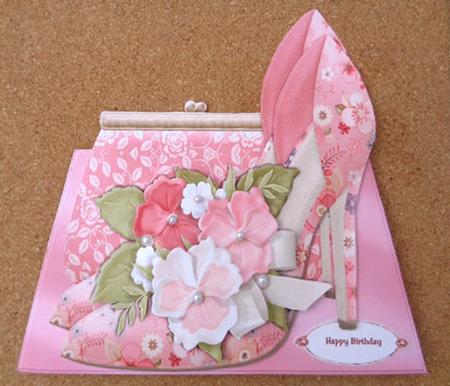Pink Shoes Over the Top Mini Kit by Linda Short