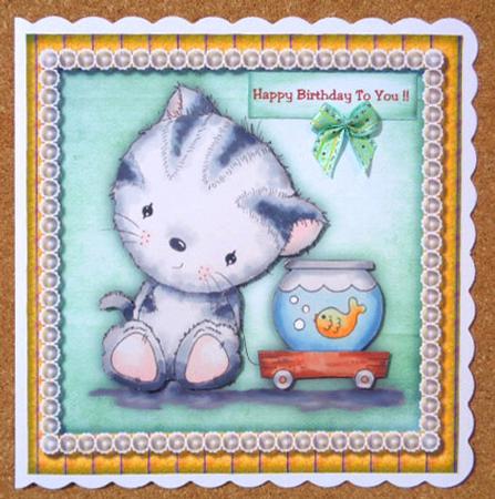 Kittys Little Friend - 2 by Linda Short