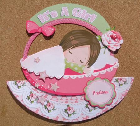 Baby Girl Rocks by Linda Short