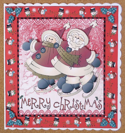Mr & Mrs Santa Mini Kit by Linda Short