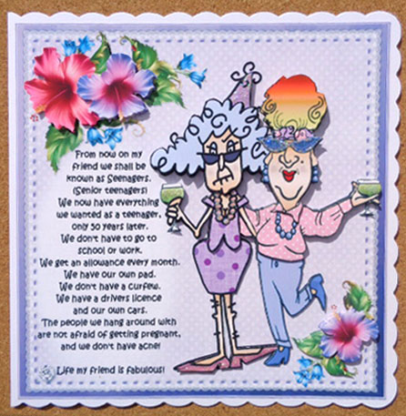 Stella and Edna Senior Teens Mini Kit by Linda Short
