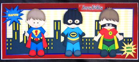 Superhero Boy's Dl by Linda Short