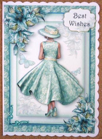 Vintage Beauty with Lovely Lilies by Linda Short