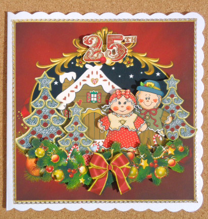 Christmas Eve Gingerbread Couple by Linda Short