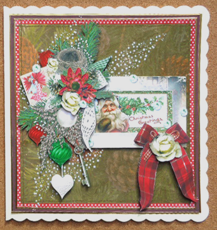 Vintage Christmas Greetings by Linda Short