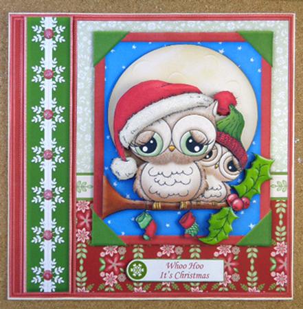 Have a Hoot of a Christmas Owls 8 by Linda Short