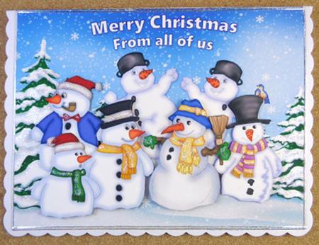 Merry Christmas from All of Us by Linda Short