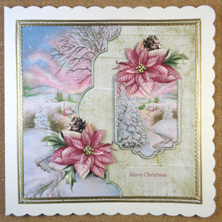Church in the Distance 7x7 Card by Linda Short